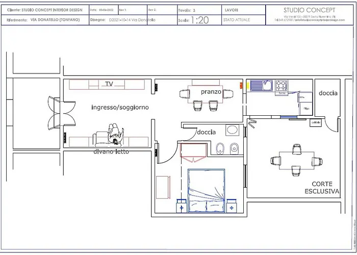 Casetta Donatello Lägenhet *